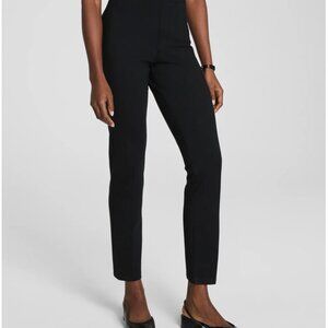 NWT Black SPANXsupersmooth™ PerfectFit Ponte Slim Straight Pant Size M Petite